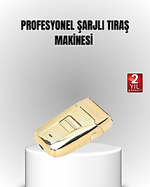 Şarjlı Islak Kuru Tıraş Makinesi Cilt Dostu Hassas Bıçaklı