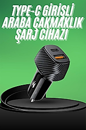 Araba Çakmaklık Şarj Cihazı Type-C 38W UUCZZZPG38ŞARJCİHAZIIIIIII2