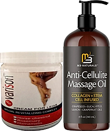 VARİSON 200 ML VARİSLERE SON KREMİ + ANTİ SELLÜLİT MASAJ YAĞI SEÜLİTLERE KARŞI 240 ML MASAJ YAĞI