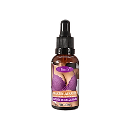 TİMİLK MAXCUVE KADINLARIN GÖĞÜSLERİNE ÖZEL TASARLANMIŞ İRİSIKI GÜNLÜK ŞEKİLLENDİRİCİMASAJ YAĞI 30ML