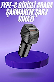 38W USB Type-C Girişli Araç Şarj Cihazı UUCZZZPG38ŞARJCİHAZIIIIIII6