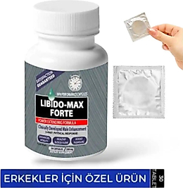 LİBDO MAX FORTE ERKEKLERE ÖZEL 30'LU + PREZERVATİF HEDİYE