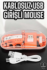 Kablosuz Fare Çift Modlu 2.4GHz Bluetooth 5.0 UUCZPG9010MOUSE1-1