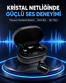 Titanyum Hoparlörlü Kablosuz Bluetooth Kulaklık Yeni Nesil