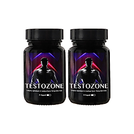 TESTOZONE: 2 ADET ERKEKLERE SEKSÖZEL L-ARGİNİNLİ EPİMEDYUMLU LEPİDYUMLU 21Lİ FORMÜL