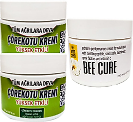 ÇÖREKOTU ÇÖREK OTU KREMİ ORTA BOY 100 ML KREM + BEE CURE KREM 150 ML