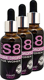 STIMUL8 (S8) KADINLARA ÖZEL 3 ADET EXTRADESTEKIEYİCI 30 ML ÖZEL UYARICIDAMIA