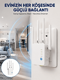 Kablosuz WiFi Tekrarlayıcı 300Mbps