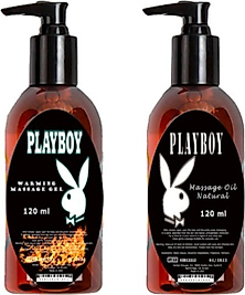 PLAYBOY MASSAGE OİL WARMİNG AND NATURAL 120 ML ISITICILI VE KOKUSUZ VÜCUT MASAJ YAĞI