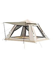 Otomatik Kamp Çadırı 240x240x160 cm 6 Kişilik Geniş Hacimli Güneşlikli