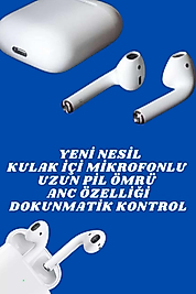 TWS Bluetooth Kulaklık Dokunmatik Kontrol UCZ2NESİLL4-1
