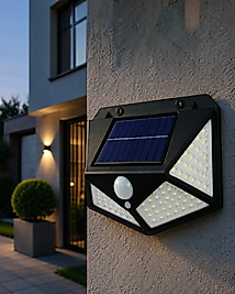 Solar LED Duvar Lambası 3 Işık Modlu UCZZY100SOLARLAMBA-4