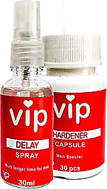 VİP ERKEKLER IÇİN DELAYSPRAY + VİP PERFORMANSHAPI