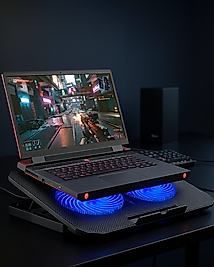 Laptop Soğutucu Stand Çift Fanlı 17 İnç Uyumlu UCZZZN99BİLGİSAYARFANI-1