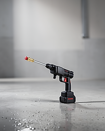 Kablosuz Yıkama Makinesi 48V 2 Pil ve Köpük Tanklı