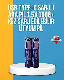 Lityum AAA Pil – Düşük Enerji Tüketen Cihazlar İçin Maksimum Dayanıklılık