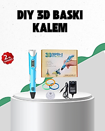 Profesyonel ve Hobi İçin 3D Modelleme Kalemi