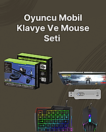 Kablosuz Mobil Oyun Kiti – 5 Parça Tam Set