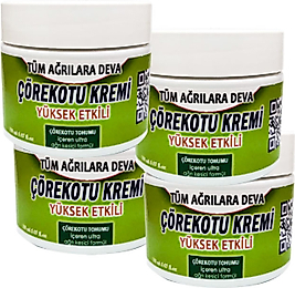 MEM ÇÖREK OTU TOHUMU YAĞI KARIŞIMLI KREM BÜYÜK BOY 150 ML X 4 ADET