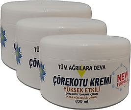 COREX ÇÖREK OTU KREMİ VIPXOF:051 3AD BÜYÜK BOY X 200 ML AG.Rİ KREMİ / 3 ADET VÜCUT BAKIM KREMİ
