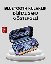 Bluetooth Kablosuz Kulaklık 4 Saat Kullanım Şarj Kutulu Düşük Enerji Tüketimli