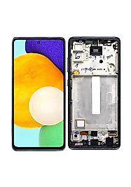 Samsung Galaxy A52 Dokunmatik Ekran Çıtalı (Siyah)