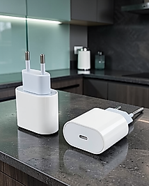 Şarj Adaptörü USB-C 20W iOS 15/15 Pro Max Uyumlu UUCZ25WİPHONEŞARJ1