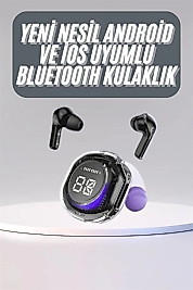 Kulak İçi Bluetooth Kulaklık ANC ENC Özellikli Şarj Göstergeli Kablosuz Kulaklık