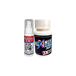 MAXSİZE 50 ML ERKEĞE SERTPENİS KREM + MAXİMUM POWER MAX WHİTE 30LU