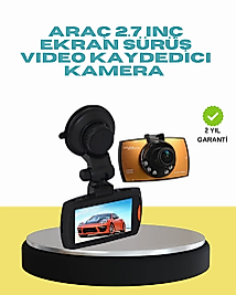 Araç İçi Güvenlik Kamerası Hareket Algılamalı HD DVR