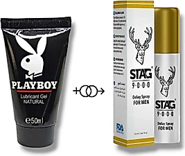 BUĞZ KAYGANLAŞTIRICI LUBE JEL 50 ML + ST'AG GECÌKTÌRÌCÌ SPREY