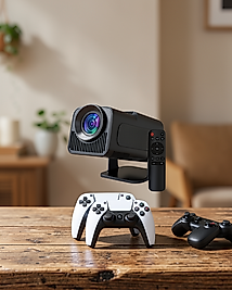 Kompakt Ev Projektörü 4K Destekli 450 ANSI Lümen XUCZHCS350PROPROJEKSİYONNNNNN-2