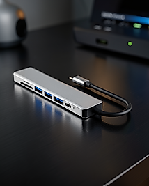 8 Portlu Type-C Hub SD TF USB Ethernet UUCZZZZMACBOOKÇEVİRİCİİİİİİİ1