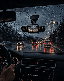 Full HD Araç İçi Kamera Geniş Açılı Lens ve Çok Kanallı Kayıt