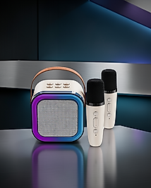 Taşınabilir Karaoke Hoparlör UCZZZ2MİKROFONLUSPEAKER-4