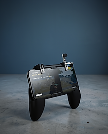 Mobil Oyunlar İçin Joystickli Gamepad UCZZZW16PUBGKOL-2