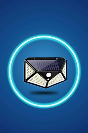 Bahçe Lambası Sensörlü 100 Led UCZDUVARLAMBASI2