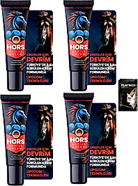 SÜPER HORS ACTİVE CREAM P.ENİS KREMİ 50ML 4 ADET 1 ADET JEL