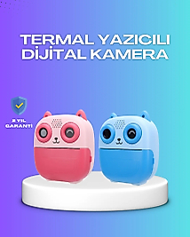 2.4 İnç Ekranlı Çocuk Fotoğraf Makinesi 6X Zoom Özellikli