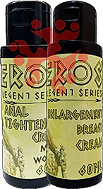 EROS LEGENT GÖĞÜSLERİNİZİN HACMİNE BAKIM KREMİ 60 ML + BAY BAYAN ANALBAKIM SIKILIK KREMİ 60 ML