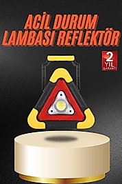 Şarjlı Işıklı Üçgen Reflektör UUCZZZDP209REFLEKTÖRRRRRRRR3