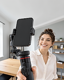 AI Akıllı Takipli Gimbal Selfie Stick 360° Bluetooth Kumandalı UCZZPDC22GİMBEL-3