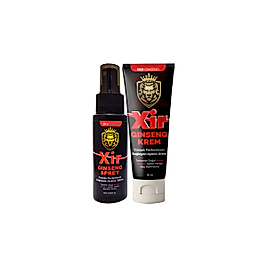 XİR 60 ML SPRAY + XİR 50 ML KREM : ERKEĞE ZAMAN SET