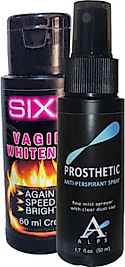 SÜPER PROSTHETİC ANTİ-PERSPİRANT SPREY VE SİXX CREAM