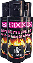 SIXX 3 ADET KALÇAŞEKİLLENDİRİCİ BAY BAYAN BAKIM KREMİ 60 ML