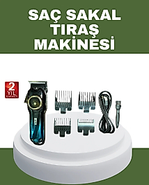Güçlü Motorlu Paslanmaz Çelik Bıçaklı Saç Kesim Makinesi