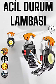 Çok Fonksiyonlu Anahtarlık Fener USB Şarjlı Cam Kırıcı Uucztasınbılırısık1