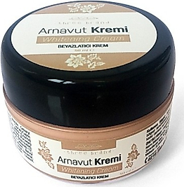THREE BRAND WHİTENİNG CREAM ARNAVUT KREMİ 50ML AKLIK KREMİ