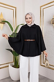 Tesettür Panço - SİYAH