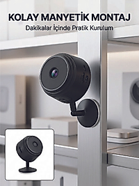 Mini Wi-Fi Güvenlik Kamerası A9 HD Görüntü Hareket Algılama ve Uzaktan Canlı İzleme